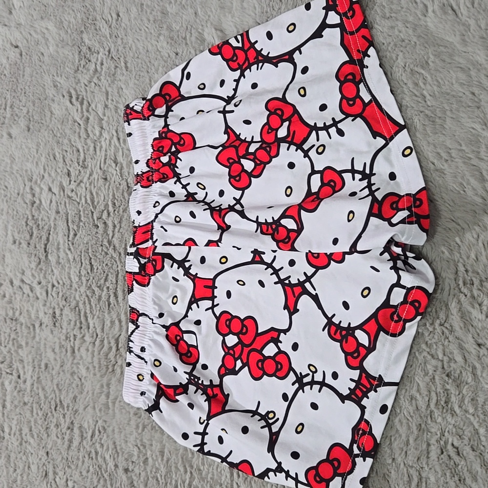 Hello Kitty Super Soft Drawstring Sleep Shorts Si… - image 6